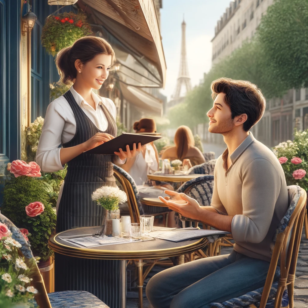 A café in Paris